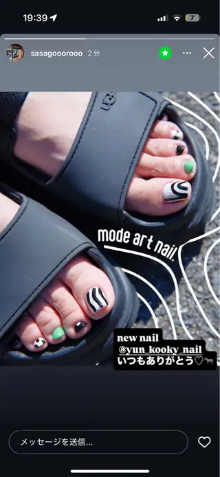 ネイル kooky nail (予約はｲﾝｽﾀへ)のネイルデザイン