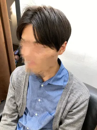 ショート メンズ 徒歩3分ビジネスマン カット👦🏻うしだのヘアスタイル