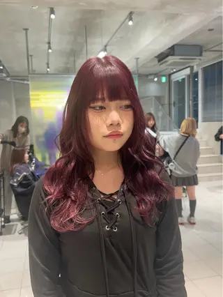 カラー ハイトーン/くすみ カラー seina★のヘアスタイル