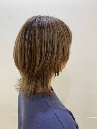 ミディアム 🩵波巻き/ツイスパ HARU💎のヘアスタイル