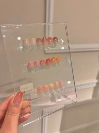 ネイル 🎀チーク/ちゅるん 🫧chisa🎀のネイルデザイン