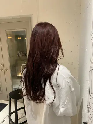 ロング カラー ナチュラル/韓国💎 haruka 💎のヘアスタイル