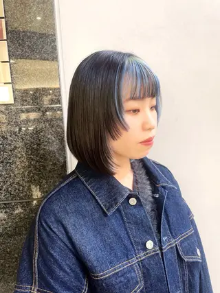 ミディアム カラー ショート/ボブ 🌟齋藤ほのかのヘアスタイル