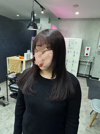ロング カラー ヘアアレンジ きたはら りおん💫のヘアスタイル
