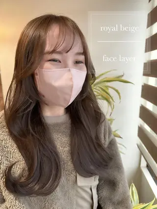 ロング カラー ヘアアレンジ topstylist 芳賀みなみのヘアスタイル