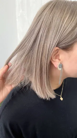 ミディアム カラー STRAAL所属・カットモデル✂️ ゆうかのヘアスタイル