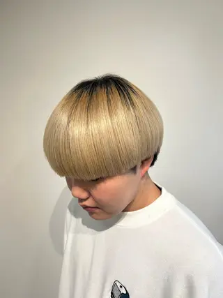 メンズ 新潟/万代/レイヤー 韓国風/明間未来のヘアスタイル