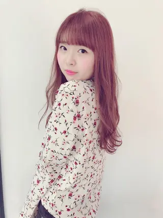 ロング カラー 村田 幸穂のヘアスタイル