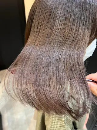 ミディアム カラー パーマ ヘアアレンジ 初めでも安心🌟 newi町田✂のヘアスタイル