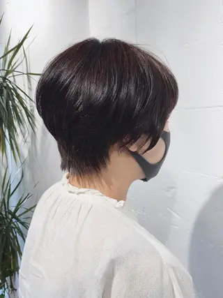 ショート ショート・ウルフ✂︎ 安住有咲子のヘアスタイル