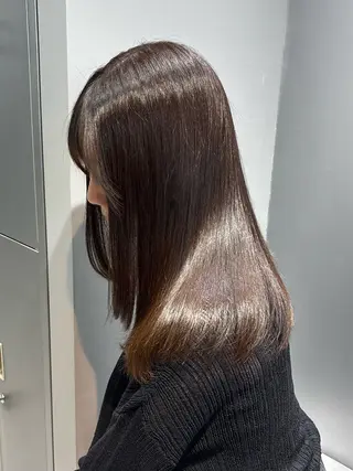 セミロング レイヤー/髪質改善 SAKIのヘアスタイル