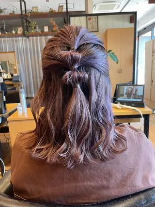 ミディアム ヘアアレンジ WE RULE 札幌店 【ウィールール 札幌店】所属・✨️大人ショート 髙橋朋花のその他イメージ