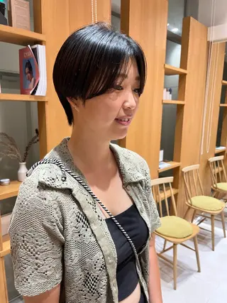 ショート 宮永 れいなのヘアスタイル