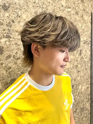 メンズ Pia hair design所属・【Pia】 セナ/ハイトーンのヘアスタイル