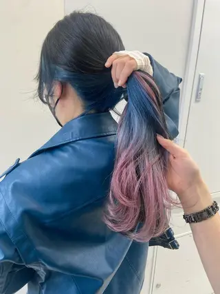 ロング 韓国レイヤー/ヘア カラー🎀ayamiのヘアスタイル