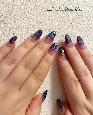 ミディアム ネイル ネイルスタジオ シェイクユアハンズのネイルデザイン