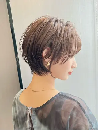 ショート ショート特化 阿部聖のヘアスタイル