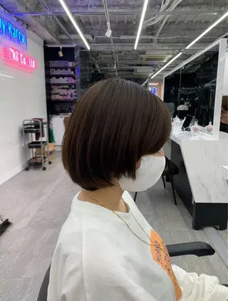 セミロング 🌈ハイトーン/ ワタル🌈のヘアスタイル