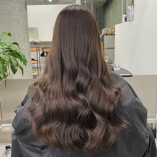 ロング Welring hair salon所属・Runa/大人 かわいいハイトーンのヘアスタイル