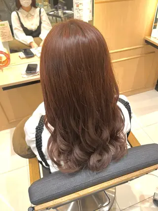 ロング 🌈暖色カラー LOHASせいな🌈のヘアスタイル