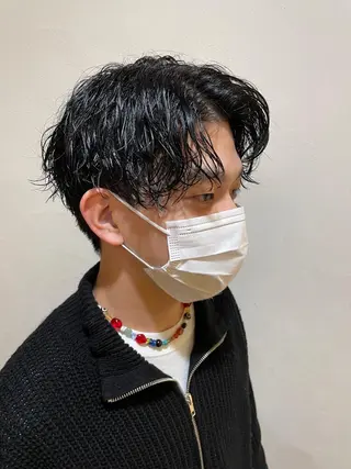 カラー メンズ 🤩垢抜け絶対 💇⭐️✂️石川雄登のヘアスタイル