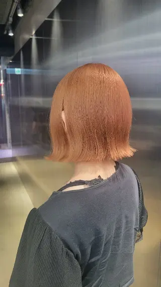 ミディアム カラー PELE SAKAE所属・PELE/栄/ SOAのヘアスタイル