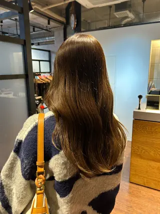 ロング カラー Nﾟ 秋田店【ナンバー】所属・nodoka /艶カラー🪽のヘアスタイル