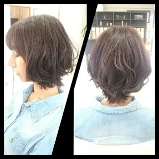 ショート キンジョウ エナミのヘアスタイル