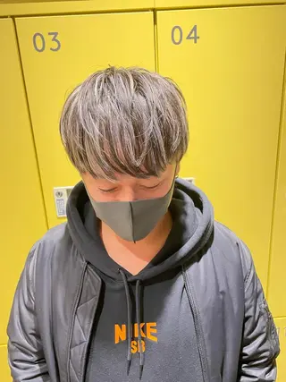 カラー メンズ Le'a所属・渋谷/フェード/ 國分 翔のヘアスタイル