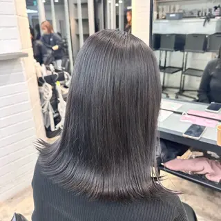 ミディアム カラー ヘアアレンジ DATE by Alan Smithee所属・若者ハイトーン💖 etsukiのヘアスタイル