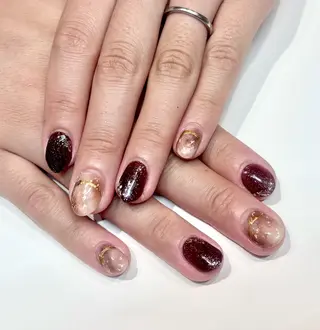 ネイル CECIL beauty labo所属・田中 梨奈のネイルデザイン