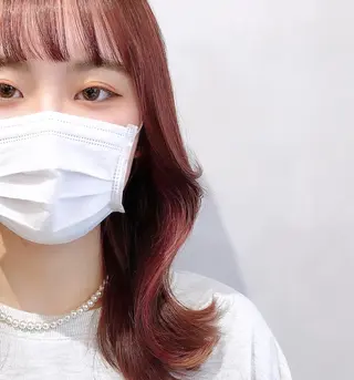 ミディアム カラー カラー系/カット特化 🟠オオタキマサシのヘアスタイル