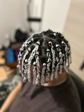 ショート ヘアアレンジ メンズ ブラックヘア🧜‍♂ 😈itsuki👿のヘアスタイル