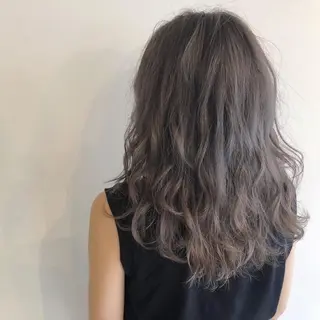 ロング カラー ぱつボブ/ ショート/YUKIのヘアスタイル