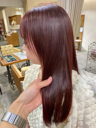 ロング カラー 透明感カラー🌿 ｛door｝髙橋輝のヘアスタイル