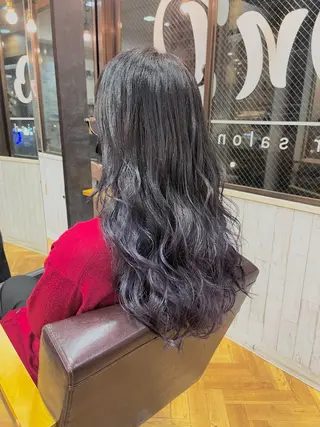 ロング 髪質改善&艶カラー Zina💋池袋のヘアスタイル