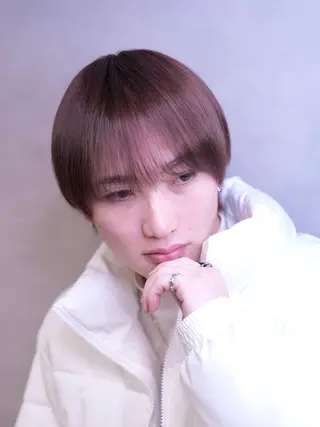 カラー メンズ 外国人風カラー職人 レオのヘアスタイル