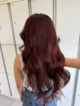ロング カラー Ouka/Wカラー/ 大人艶カラーのヘアスタイル