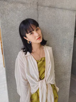 ミディアム a moment(モーメント)所属・蔵前 デザインカット KOBAYASHIのその他イメージ