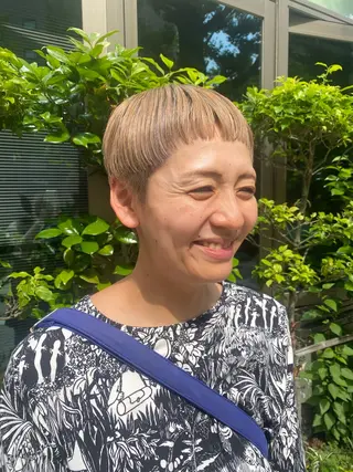 ショート 伊藤 優花のヘアスタイル