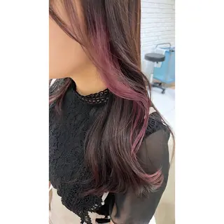 ロング カラー 韓国ヘア 🎀中川綾乃🎀のヘアスタイル