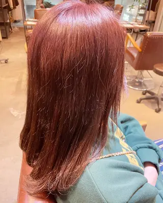 ロング カラー ヘアアレンジ Levi所属・梶山 真緒のヘアスタイル