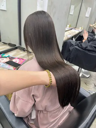 セミロング カラー パーマ ヘアアレンジ メンズ 🌸グレージュ/ ベージュ🌸yutaのヘアスタイル