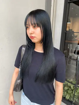 ロング fubuki🪷 似合わせカットカラーのヘアスタイル