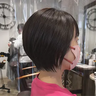 ショート ビラデルソルmaRe所属・山口 莉々香のヘアスタイル