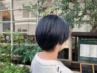 ショート カラー LEB所属・下河 宗太のヘアスタイル