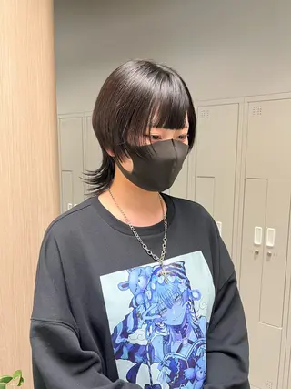 ショート 🐺立川のウルフ屋 さん🐺おかみ🐺のヘアスタイル