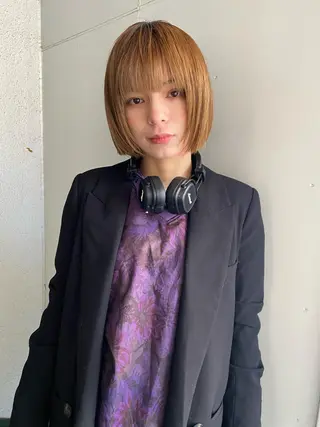 ミディアム カラー yiye 青山所属・無料カットモデル募集 🌱ひょうがのヘアスタイル