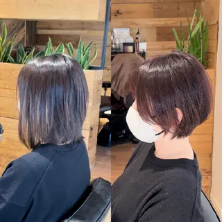 ショート 大人女子ショート 髪質改善山口耕祐のヘアスタイル