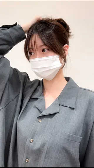 ミディアム カラー ミタニ/髪質改善 /レイヤーカットのヘアスタイル